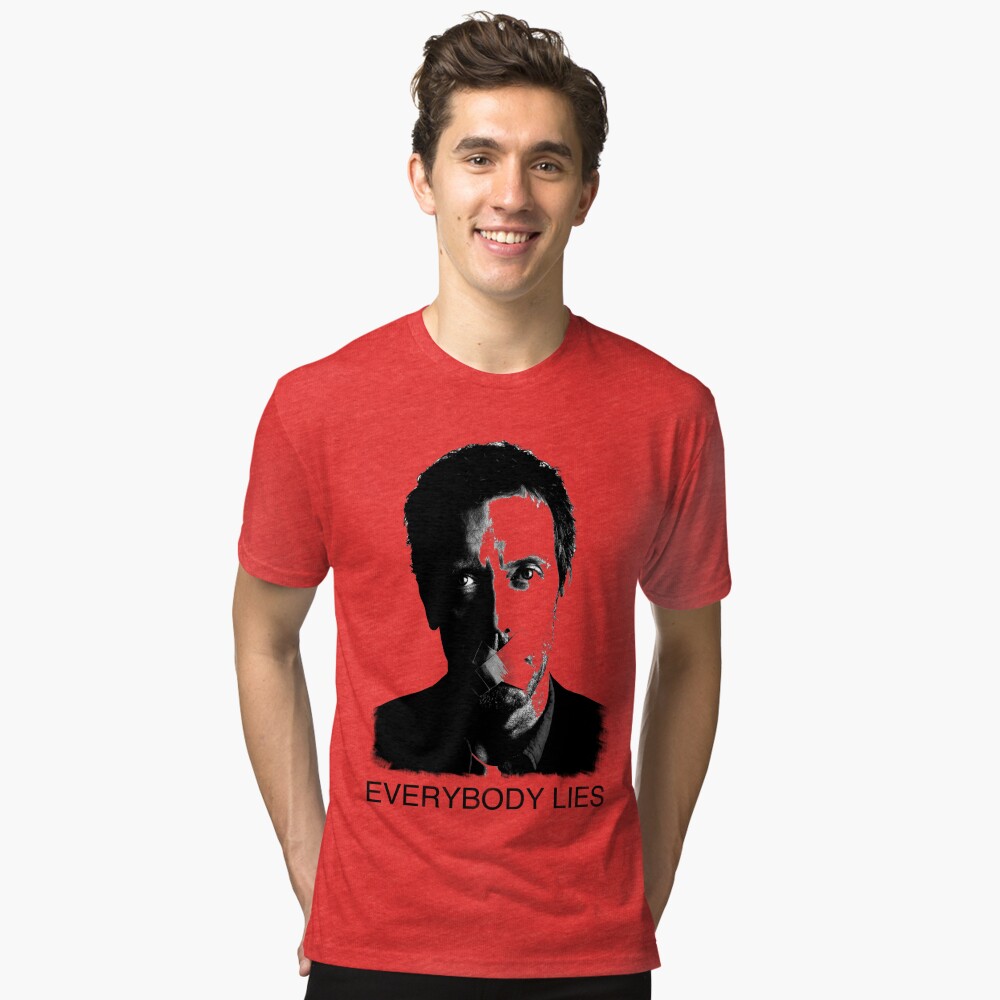 t shirt dr house everybody lies