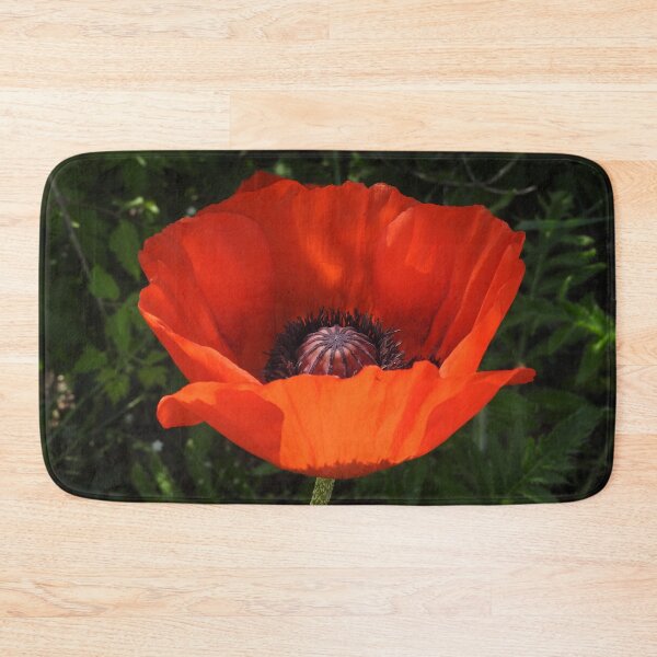 Item preview, red poppy bloom designed and sold by Stephanie  Skeem.