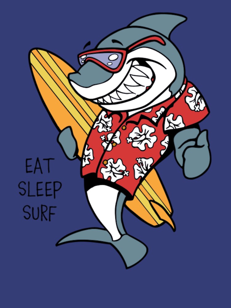 "Cartoon Shark: shark attack" T-shirt by mario1502 | Redbubble