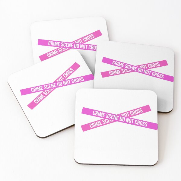 Item preview, pink crime scene tape designed and sold by mchersam.