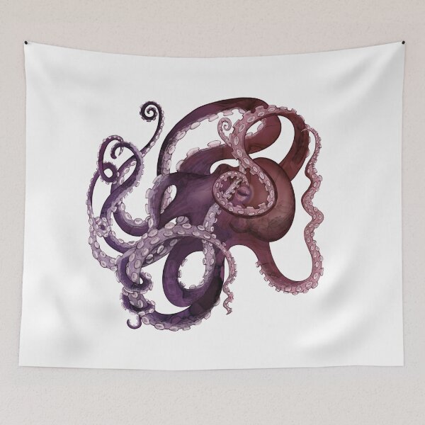 Item preview, The Purple Octopus designed and sold by Andreea Dumez.