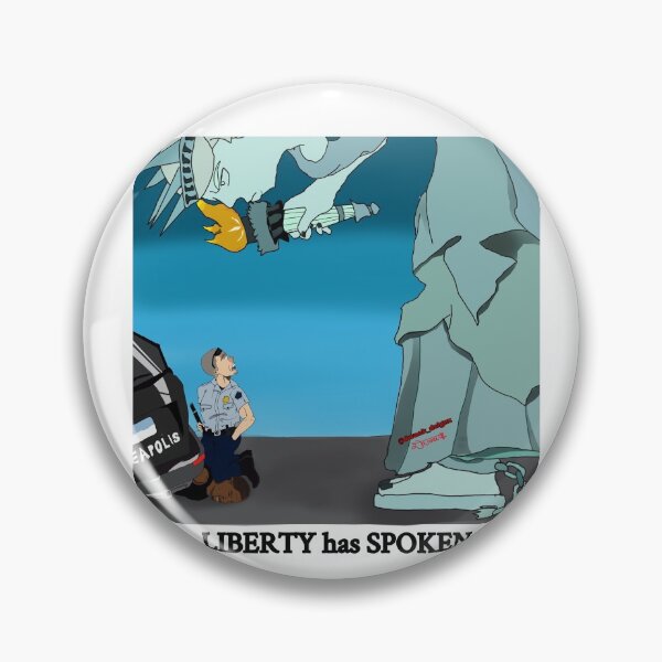 Item preview, LIBERTY has SPOKEN political cartoon designed and sold by Dwack.