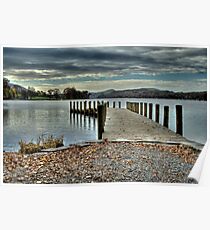 Coniston Water HDR Poster