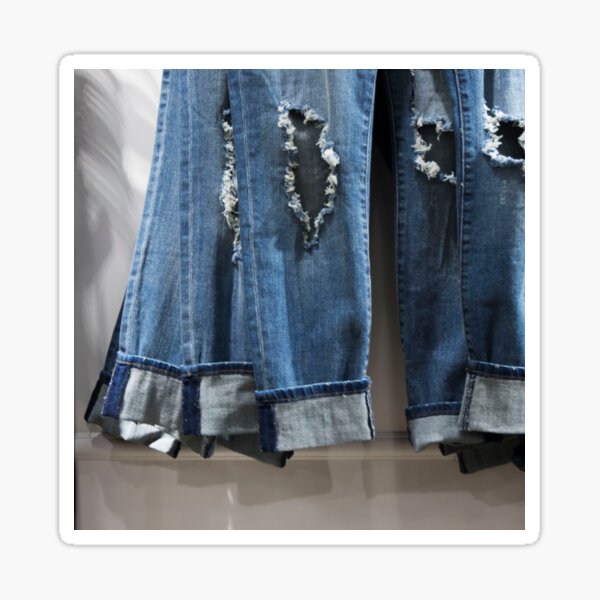 Sticker jeans sales for girls