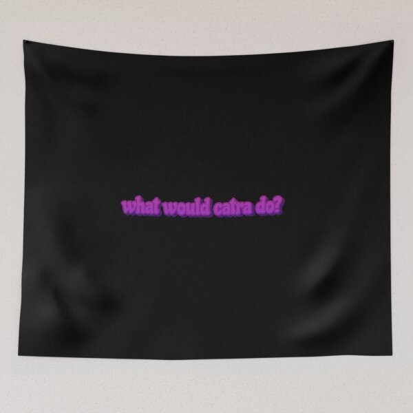 Item preview, WHAT WOULD CATRA DO? POP ART GRAPHIC designed and sold by heyjessicaho.
