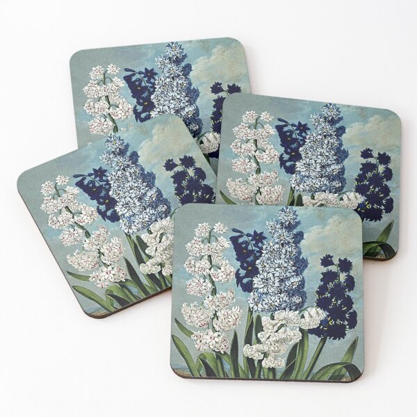 Item preview, Botanical Art Temple Of Flora Hyacinths designed and sold by JoolyA.