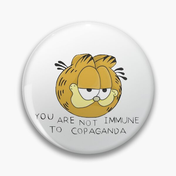 Item preview, Garfield You Are Not Immune To Copaganda designed and sold by Charmingvulpes.