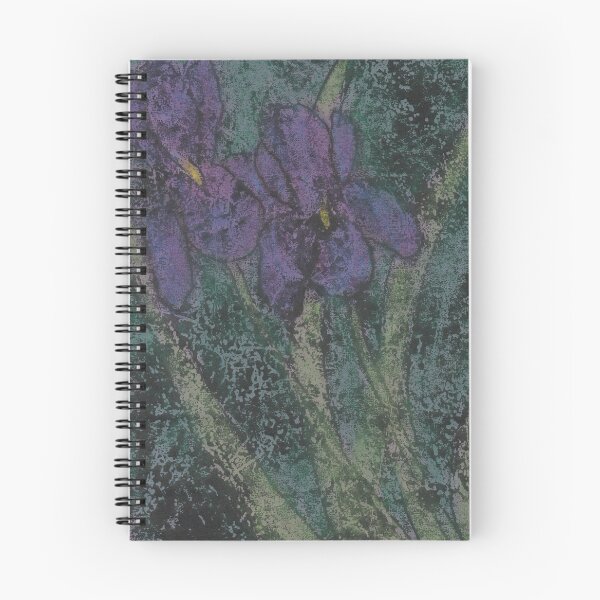 Aperçu de l'œuvre Iris pourpre 14 créée et vendue par Jan Palmer.