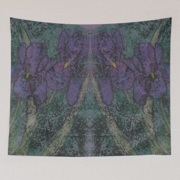 Item preview, Purple Iris 14 designed and sold by Jan Palmer.