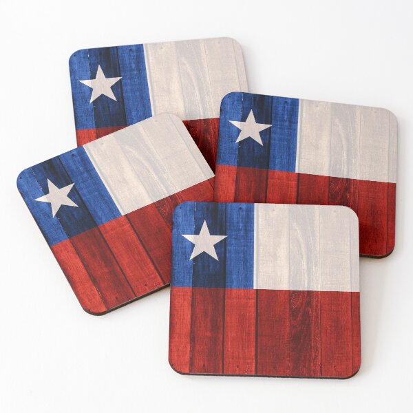 Item preview, Wood flag of Chile  designed and sold by Dr-Pen.