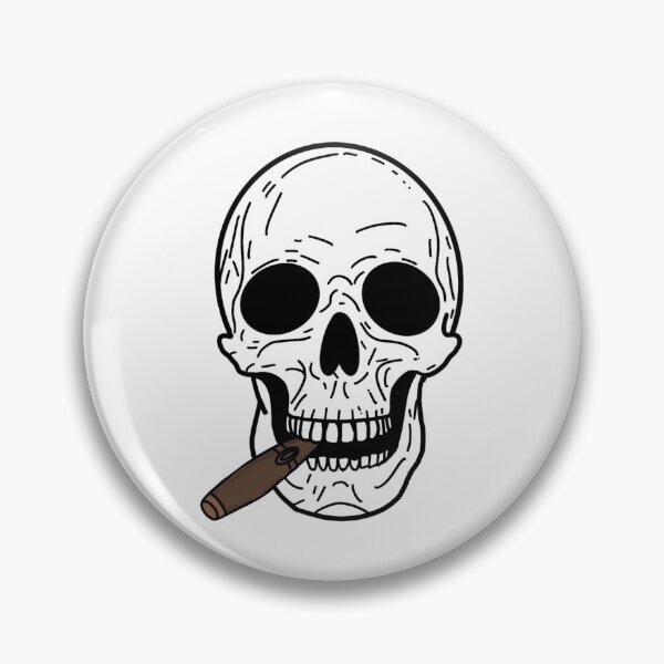 Artikelvorschau, Schädel Tobaco entworfen und verkauft von Rustic Valley Studio.