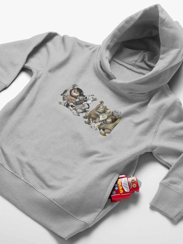 Alternate view of Wild Things Romp Graphic Toddler Pullover Hoodie