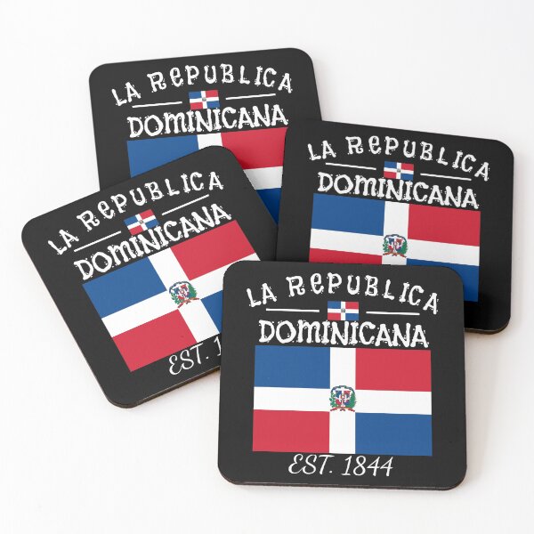 Aperçu de l'œuvre La République Dominicaine EST. 1844 T-shirt dominicain Merch créée et vendue par PRINTS2HOT.