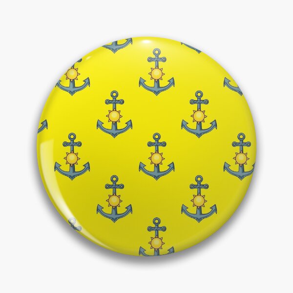 Item preview, Anchor Summer Pattern on Yellow designed and sold by redjaygraphics.