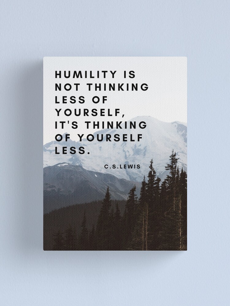 “Humility” Canvas Print for Sale by MariaClancy | Redbubble