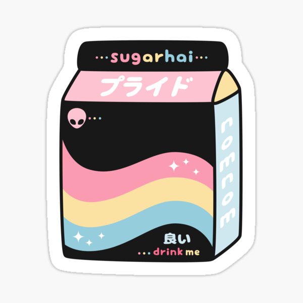 Item preview, Pansexual Pride Milk designed and sold by sugarhai.