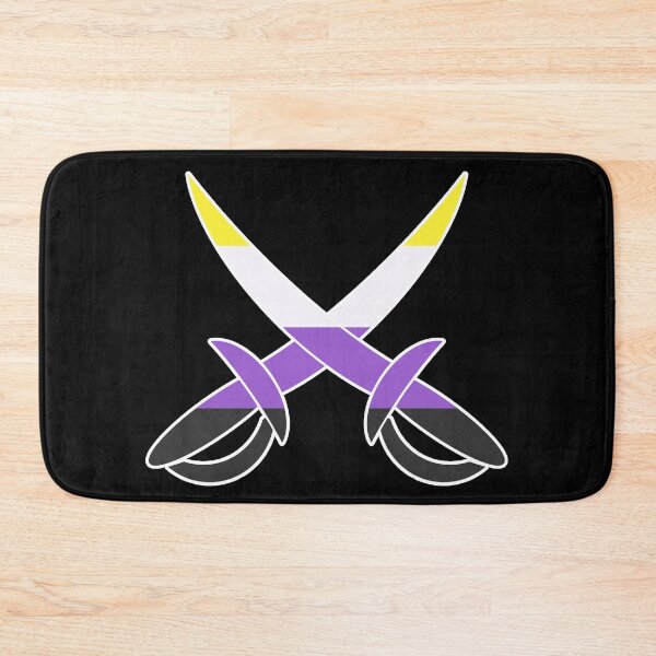 Item preview, Nonbinary Pride Pirate Swords designed and sold by halberdier.