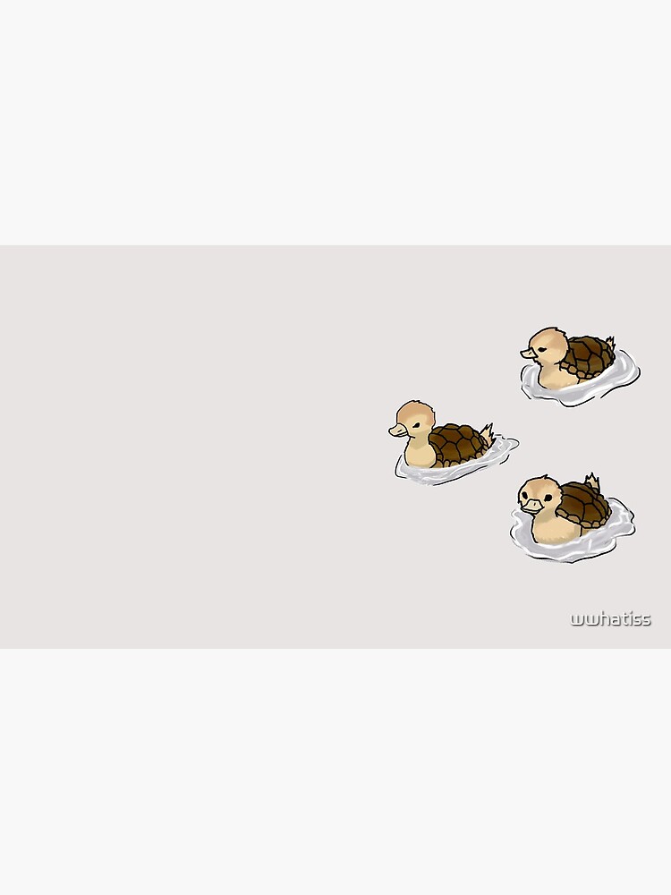 Thumbnail 6 of 6, Coffee Mug, Turtle Ducks designed and sold by wwhatiss.