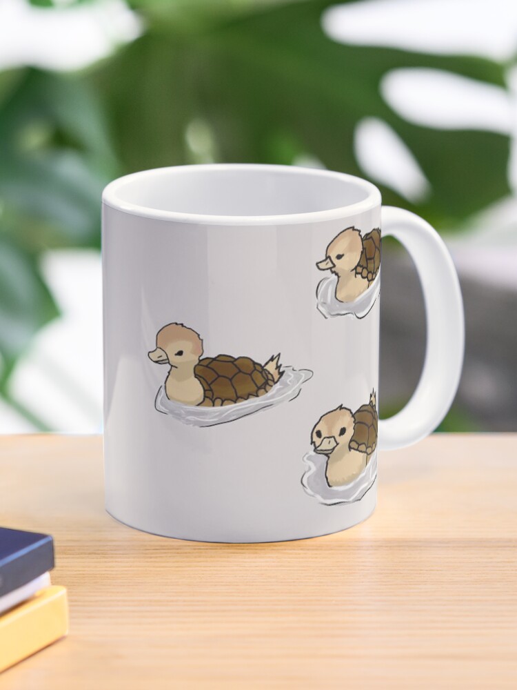 Thumbnail 1 of 6, Coffee Mug, Turtle Ducks designed and sold by wwhatiss.