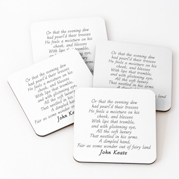 Item preview, John Keats from Calidore a Fragment  designed and sold by Krystal  Thomas.