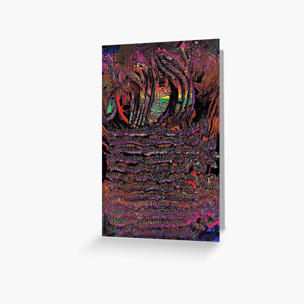 Item preview, Greeting Card designed and sold by badjuju97.