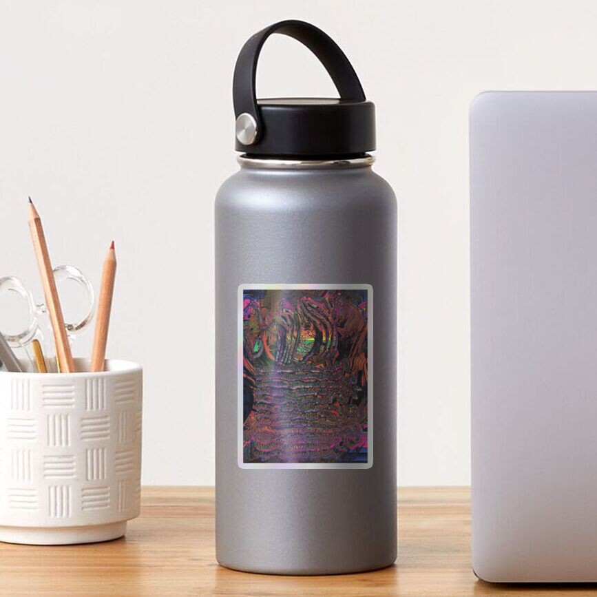 Item preview, Holographic Sticker designed and sold by badjuju97.