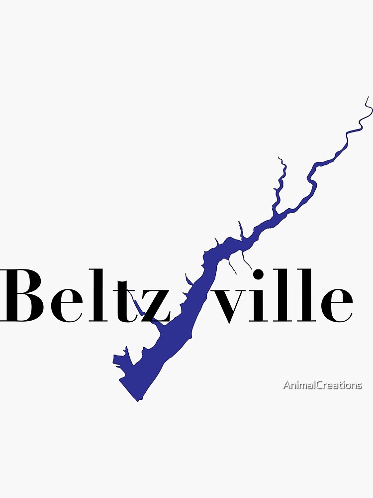 "Lake Beltzville Pennsylvania " Sticker for Sale by AnimalCreations