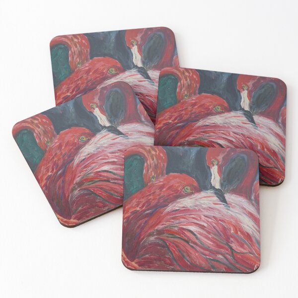 Item preview, Flamingos in Fine Art designed and sold by Nola Lee Kelsey.