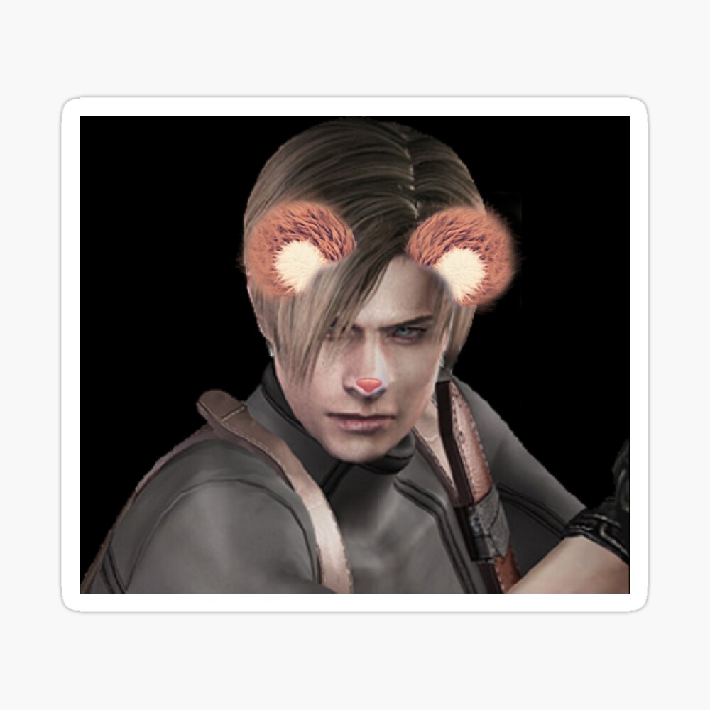 Snapchat Filtered Leon S. Kennedy / Resident Evil 4 / Gamer