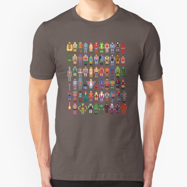 8-bit Masters Slim Fit T-Shirt