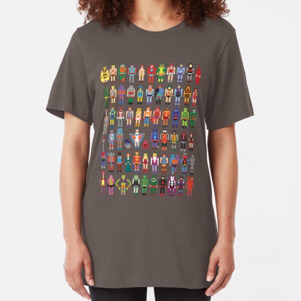 8-bit Masters Slim Fit T-Shirt