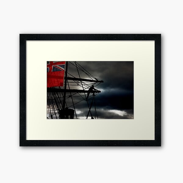 We'll Weather the Weather Whatever the Weather Framed Art Print