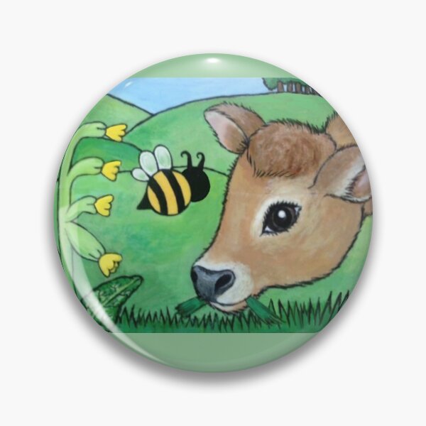 Item preview, Bee-autiful Countryside (Cow/Cowslips) designed and sold by Debbee75.