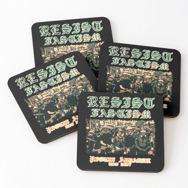 Item preview, RESIST FASCISM - 1c designed and sold by RFDEZIII.