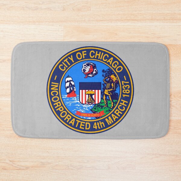 Item preview, Chicago Seal Decal designed and sold by Decal Mania.