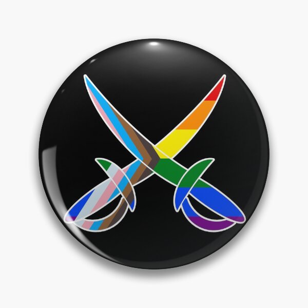 Item preview, Pride Pirate Swords -- Progress Pride Flag designed and sold by halberdier.