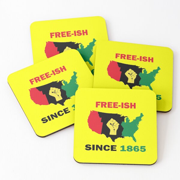 Item preview, Free-ish Since 1865 Juneteenth Day - American Map Solider Freedom Celebration Gift - Ancestors Black African American 1865  designed and sold by Run to Creations.
