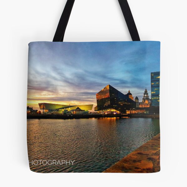 Item preview, Sunset at The Royal Albert Dock  designed and sold by Riacphotography.
