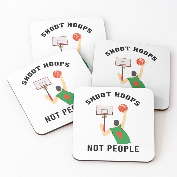 Item preview, Shoot hoops not people funny basketball  designed and sold by osamamohamad.