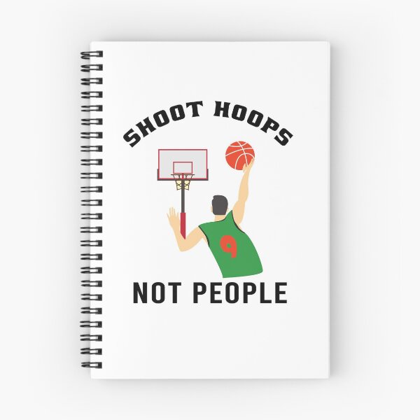 Item preview, Shoot hoops not people funny basketball  designed and sold by osamamohamad.