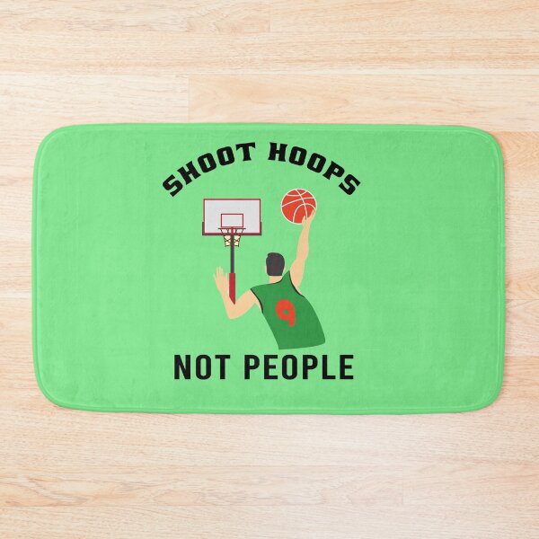 Item preview, Shoot hoops not people funny basketball  designed and sold by osamamohamad.