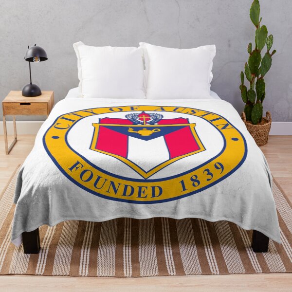 Item preview, Austin Flag Seal Design designed and sold by Decal Mania.