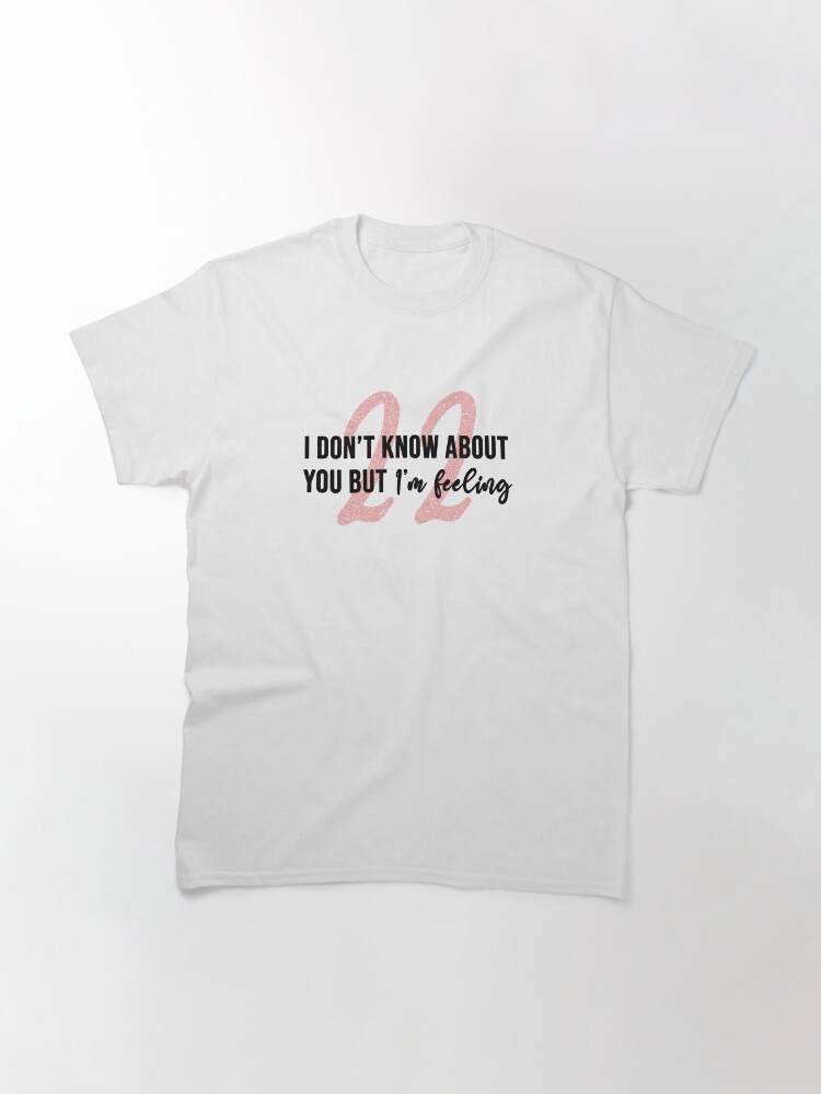 "22 taylor swift" T-shirt by sweetenergirl | Redbubble