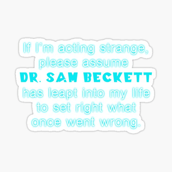 Set Right What Once Went Wrong Sticker