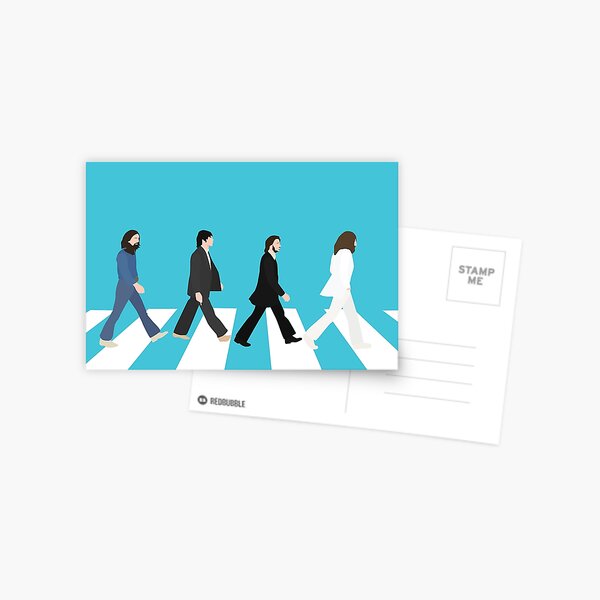 Abbey Road. Carte postale