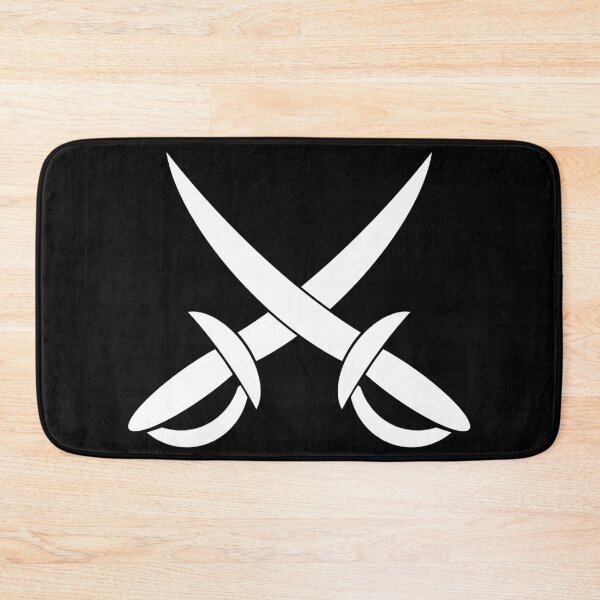 Item preview, Pirate Swords -- Like The Jolly Roger Minus The Skull designed and sold by halberdier.