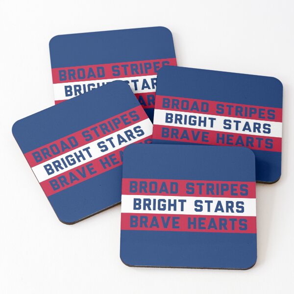 Item preview, Broad Stripes, Bright Stars, Brave Hearts - Fourth of July Design designed and sold by TrendsnHolidays.