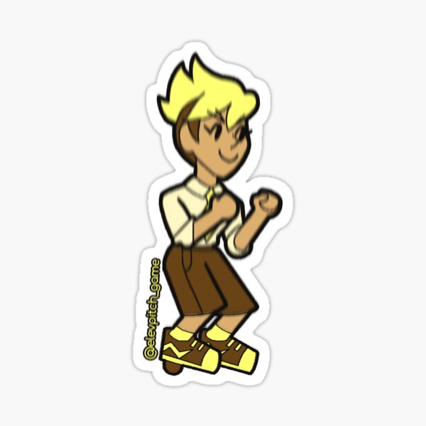 UCSC GDA Ya-Yi Yeet (Extra Blur) Sticker Sticker