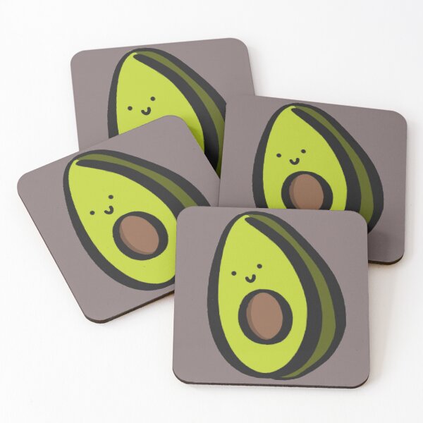 Item preview, cute little avocado  designed and sold by Keeping Art Heavenly.