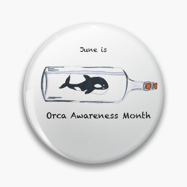 Item preview, Orca Awareness Month  designed and sold by Art by Kathleen Stuart.